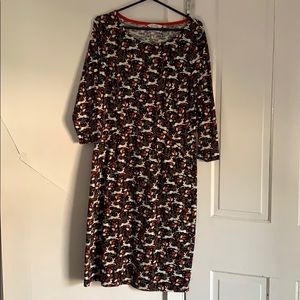 Boden Penny Jersey Dress 12R NWOT